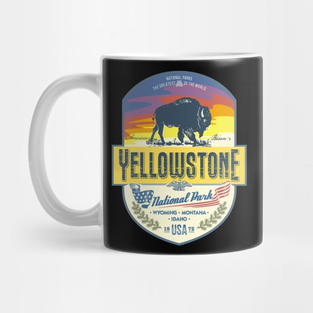 Yellowstone National Park NEW Yellowstone Bison by Matthew Ronald Lajoie